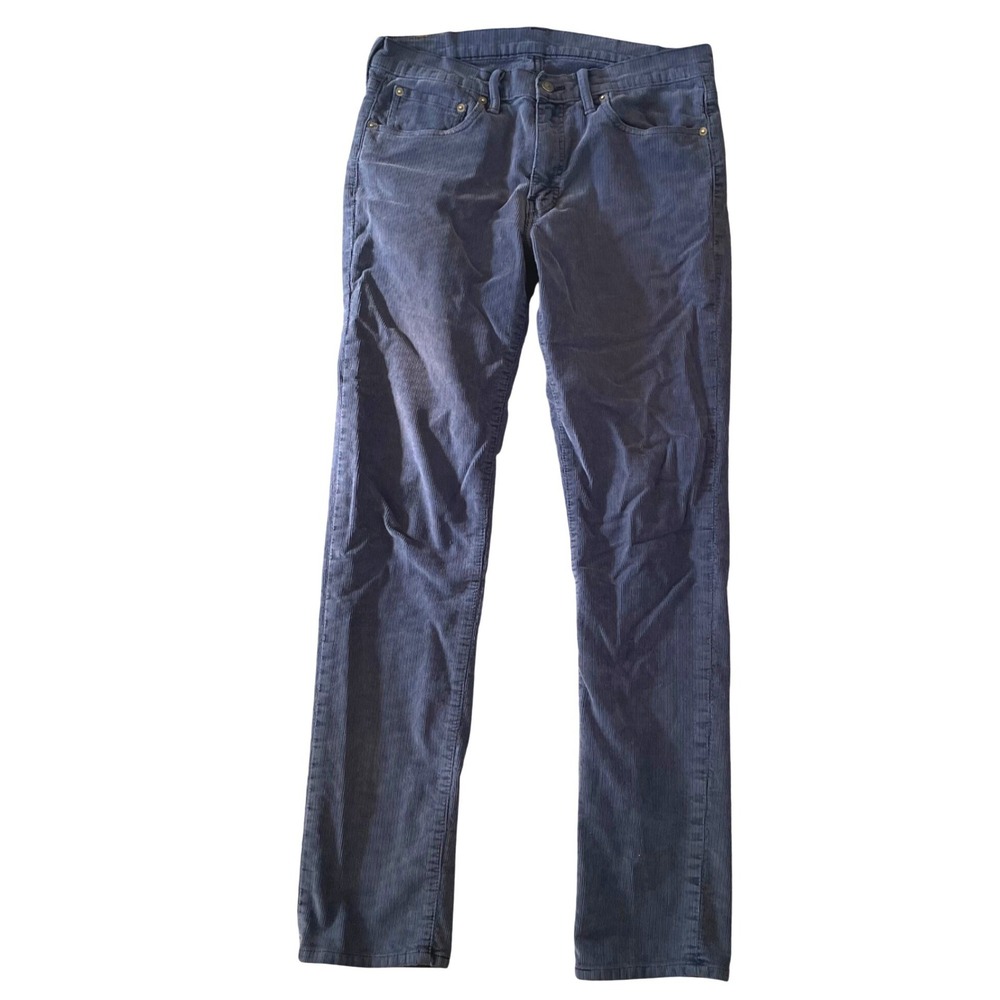 Levi's 511 corduroys blue mens 33 x 34 Straight leg Sold as shown READ